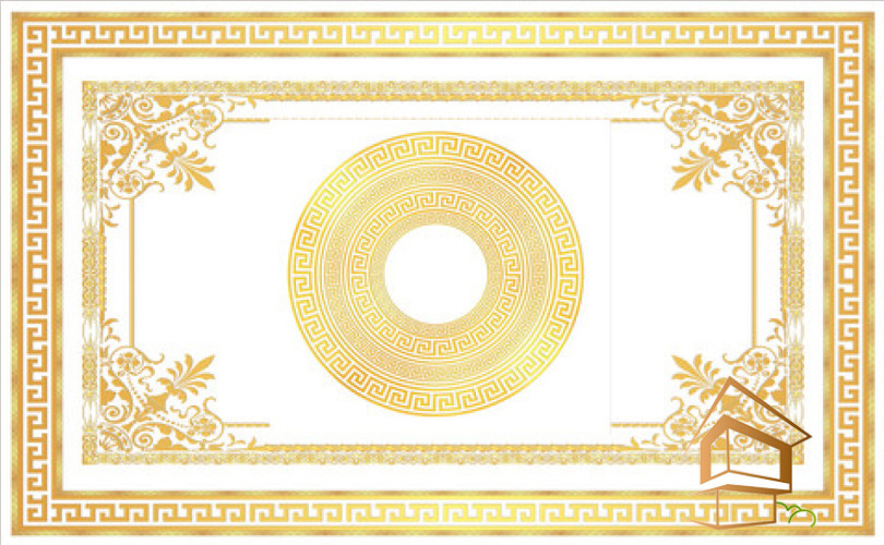 Натяжной потолок с фотопечатью орнаменты и узоры 102 -  - 