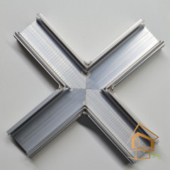 Соединитель (крест) световая линия Gamma 50 Alteza