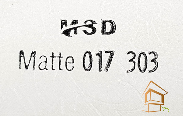Натяжной потолок MSD декоративный 017 мат 303 (320) -  - 