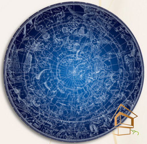 Натяжной потолок с фотопечатью Карты 008 - -