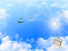 Натяжной потолок с фотопечатью Детский ART 066