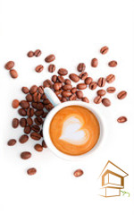 Натяжной потолок с фотопечатью Кухня 029