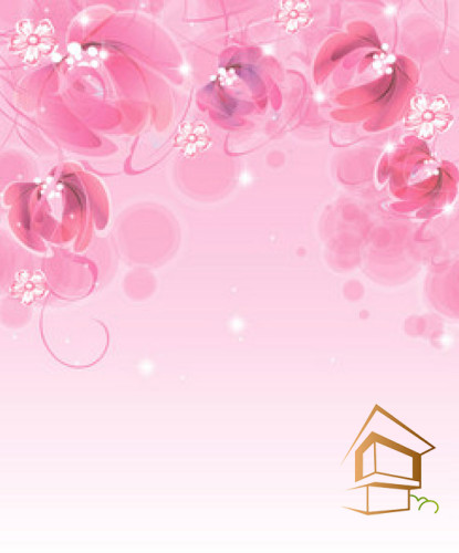 Натяжной потолок с фотопечатью Цветы 332 - -