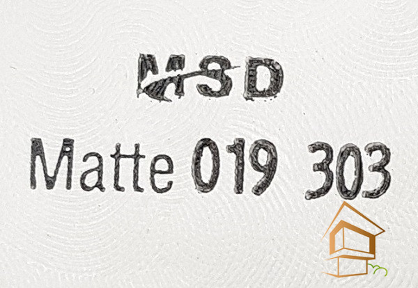 Натяжной потолок MSD декоративный 019 мат 303 (320) -  - 