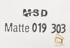 Натяжной потолок MSD декоративный 019 мат 303 (320) -  - 