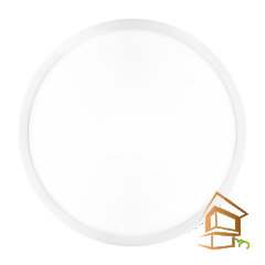 LED панель круглая UNIVERSAL потолочный для натяжных и подвесных потолков,  8W, 4200к, 640ЛМ, D115*50-80*30