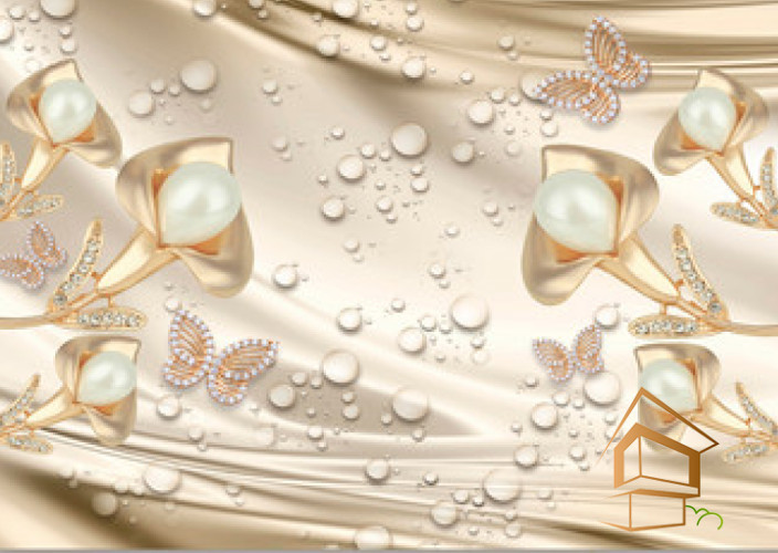 Натяжной потолок с фотопечатью Абстракция 102 - -