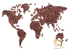 Натяжной потолок с фотопечатью Кухня 030