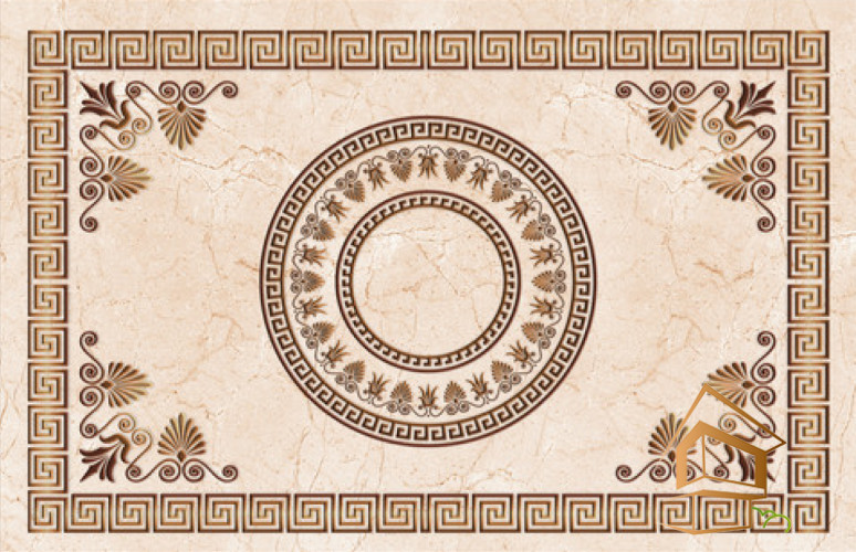 Натяжной потолок с фотопечатью орнаменты и узоры 105 - -