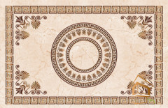 Натяжной потолок с фотопечатью орнаменты и узоры 105