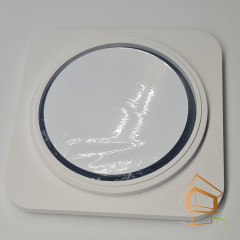 Теневой диффузор белый универсальный (под трубу 150/125/100 мм)