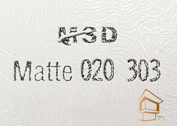 Натяжной потолок MSD декоративный 020 мат 303 (320) -  - 