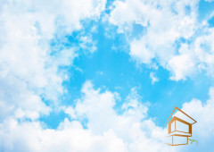 Натяжной потолок с фотопечатью Небо 092