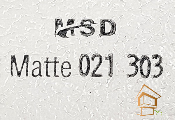 Натяжной потолок MSD декоративный 021 мат 303 (320) -  - 