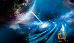 Натяжной потолок с фотопечатью Космос 029