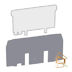 Торцевая заглушка TOREC GARDINA 2 05 (металл)