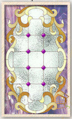 Натяжной потолок с фотопечатью Витражи 004