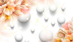 Натяжной потолок с фотопечатью Абстракция 105