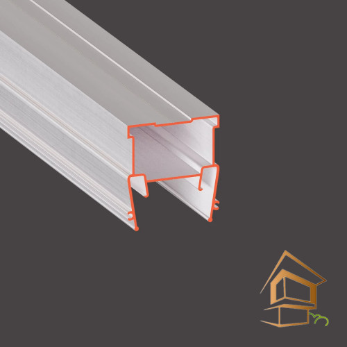 Профиль для натяжных потолков Flexy LINE 30 для световых линий, 2 м