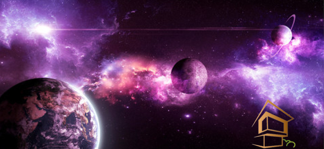 Натяжной потолок с фотопечатью Космос 032 - 32 - 32