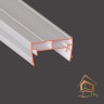 Профиль для натяжных потолков Flexy LINE 50 для световых линий, 2 м