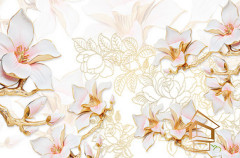 Натяжной потолок с фотопечатью Абстракция 109