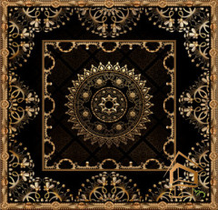 Натяжной потолок с фотопечатью орнаменты и узоры 012