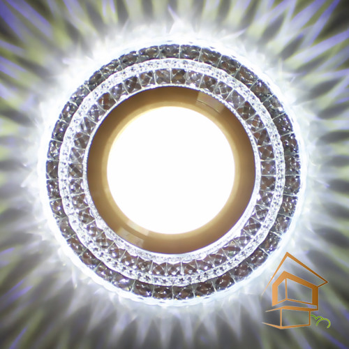 Декоративный светильник потолочный для натяжных и подвесных потолков GLAMUR MR1680, 4200К - UTT00004449 - UTT00004449