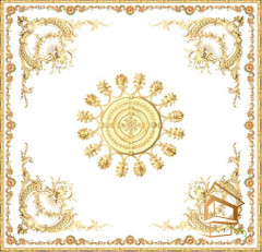 Натяжной потолок с фотопечатью орнаменты и узоры 013