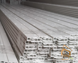 Профиль ПВХ стеновой перф. гарпун, 2.5 м -  - 