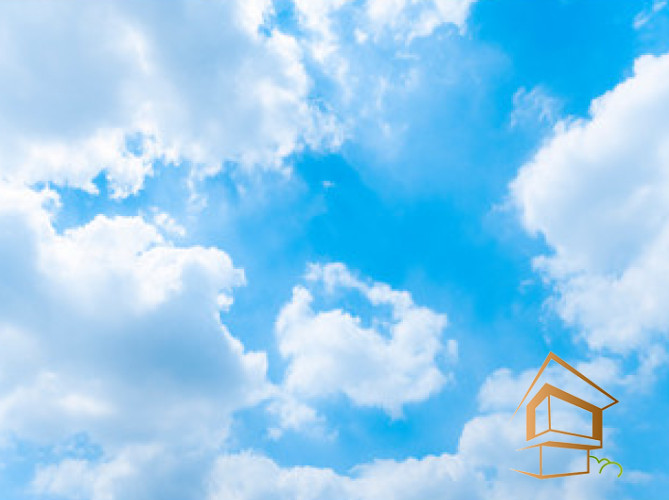 Натяжной потолок с фотопечатью Небо 100 - 100 - 100