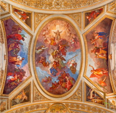 Натяжной потолок с фотопечатью Фрески, своды 101