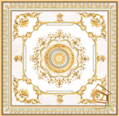 Натяжной потолок с фотопечатью орнаменты и узоры 014