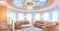 | Каталог арт дизайн для натяжных потолков онлайн, Фото дизайнов натяжных потолков Фрески, ангелы