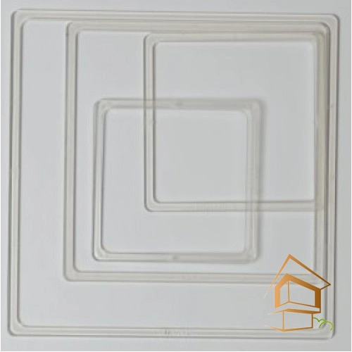 | квадратные протекторы, натяжные потолки, защита, протекторный квадрат, размеры протекторов Квадрат протекторный 90х90, 95х95, 100х100, 105х105, 110х110, 115х115, 120х120, 125х125 мм - -