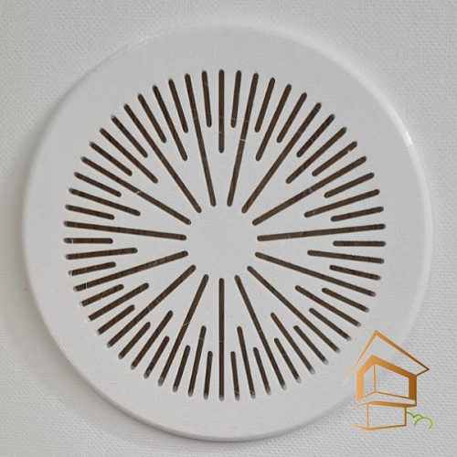 | магнитная вентиляционная решётка, вентиляционная решётка, решётка вентиляционная, вентиляционная решётка с кольцом, решётка с кольцом, вентиляционная решётка d 100 мм, решётка d 100 мм, белая вентиляционная решётка Магнитная вент. решетка с кольцом, d 100 мм, белая (рисунок в ассортименте)