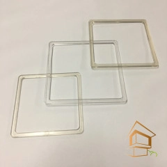 | Термокольца для натяжных потолков, квадраты для натяжных потолков Квадрат протекторный 250х250 мм