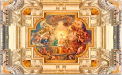 | Натяжной потолок с фотопечатью фрески, своды, Натяжной потолок фрески Натяжной потолок с фотопечатью Фрески, своды 012