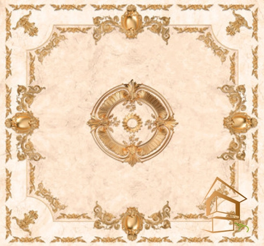 | натяжной потолок, фотопечать, орнаменты, узоры, интерьер, стиль Натяжной потолок с фотопечатью орнаменты и узоры 001 - -