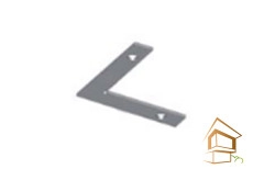 | Трековые системы, Трековые системы освещения Соединитель угловой горизонтальный для профиля S-25