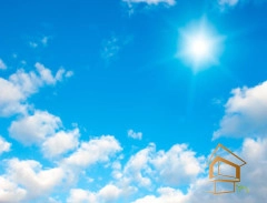 | Натяжной потолок с фотопечатью небо, Натяжной потолок небо Натяжной потолок с фотопечатью Небо 017