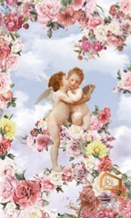 | Натяжной потолок с фотопечатью фрески, Натяжной потолок с фотопечатью ангелы Натяжной потолок с фотопечатью Фрески, ангелы 004