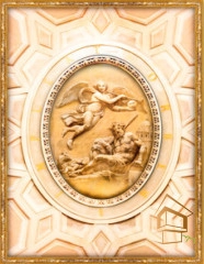 | Натяжной потолок с фотопечатью фрески, своды, Натяжной потолок фрески Натяжной потолок с фотопечатью Фрески, своды 020