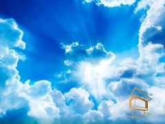 Натяжной потолок с фотопечатью Небо 122