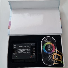 | Блоки светодиодных лент, блок диодных лент, блок питания светодиодных лент Контроллер для светодиодной ленты RGB / RGBW сенсорный 12-24 V, 432 W (Премиум)