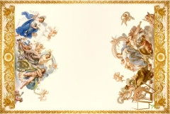 | Натяжной потолок с фотопечатью фрески, своды, Натяжной потолок фрески Натяжной потолок с фотопечатью Фрески, своды 005