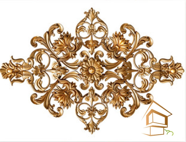 Натяжной потолок с фотопечатью орнаменты и узоры 041 - -