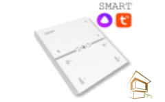 | трековая система COLIBRI SMART, трековая система освещения для натяжных потолков COLIBRI SMART Панель управления для трековой системы, белая