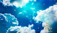 | Натяжной потолок с фотопечатью небо, Натяжной потолок небо Натяжной потолок с фотопечатью Небо 028