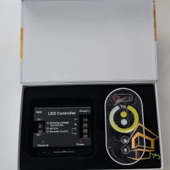 | Светодиодные ленты для натяжных потолков, ленты для натяжных потолков Контроллер для светодиодной ленты 2800+6500 К, 12-24 V, 288 W